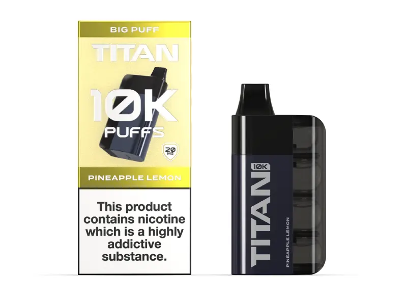  Pineapple Lemon Titan 10K Disposable Vape 20mg 